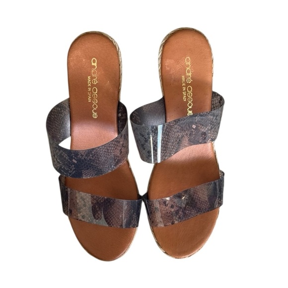 Andre Assous Anfisa Espadrille Wedge Sandal - Picture 4 of 8